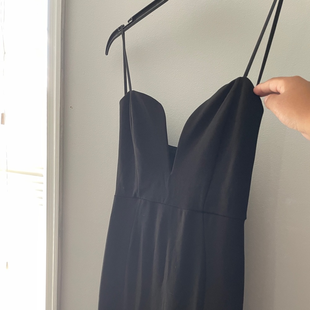 Black long Mermaid Dress M